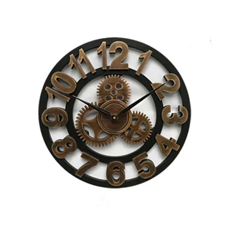 Buy Retro Industrial Wall Clock | Premium Decor $62.8