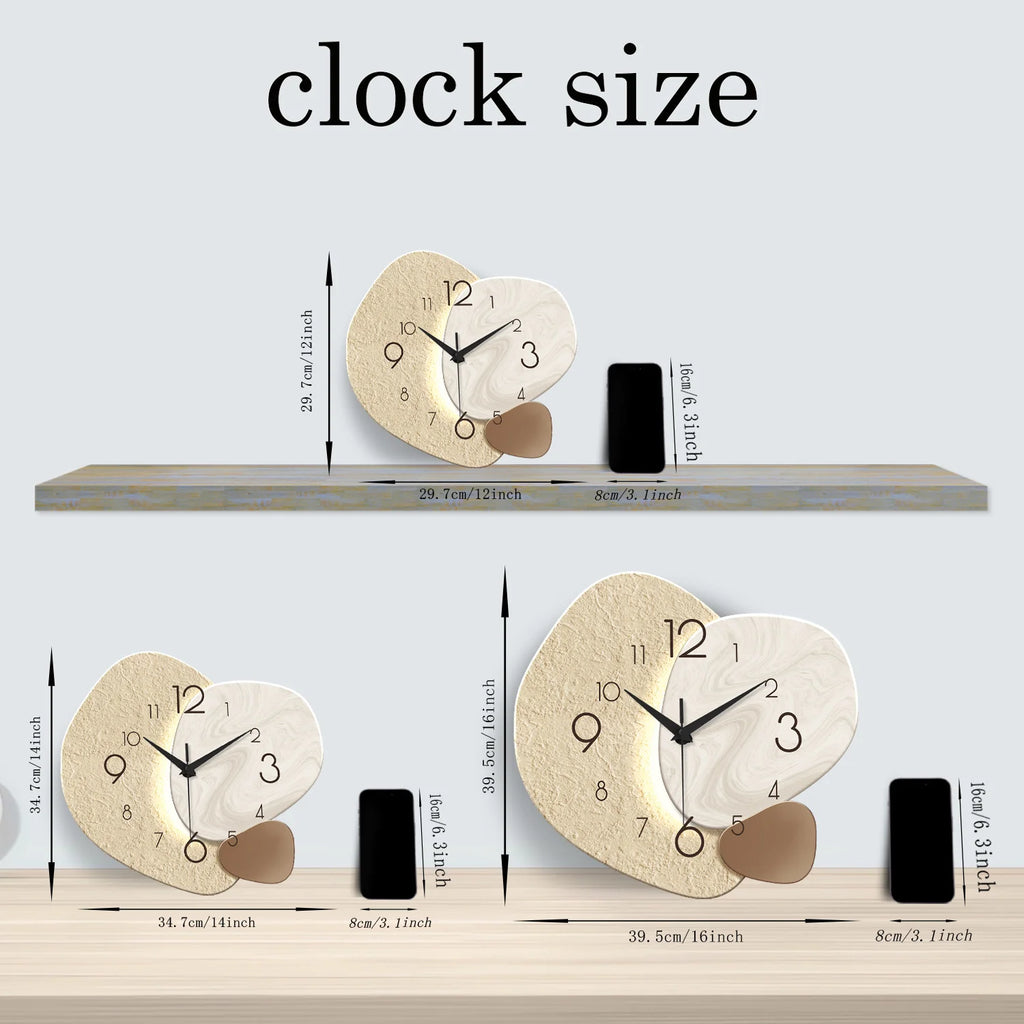 Buy Silent Quartz Wall Clock - Modern Decor | Only $38.6