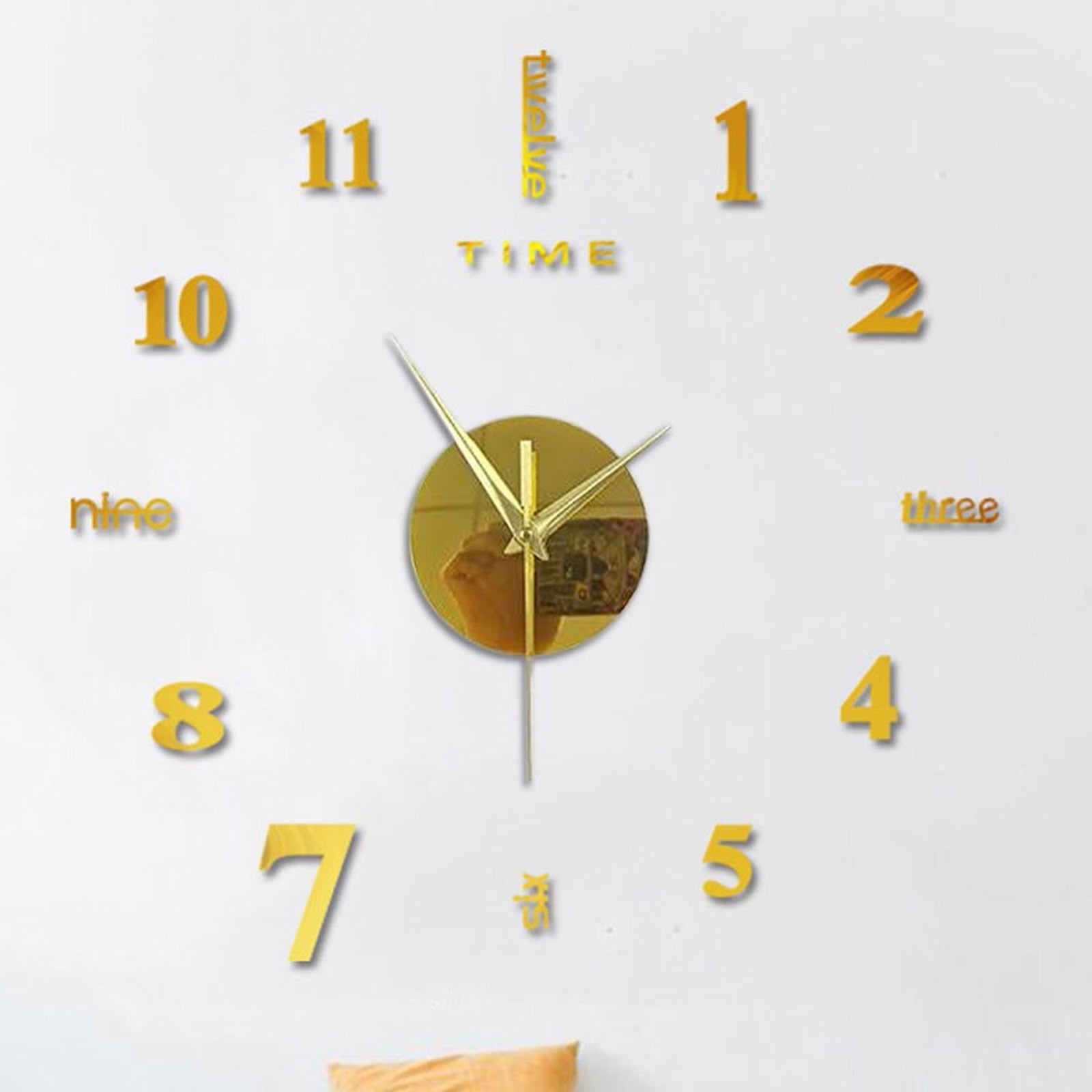 Buy Premium 3D Wall Clock - Modern & DIY | Only $9.93