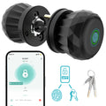Fingerprint Door Lock Smart Door Knob, Smart Lock Biometric Keyless Entry Door Lock for Home Offices Front Door with App Control