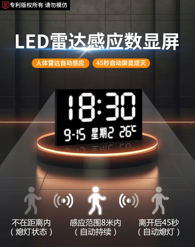 Buy Nordic Style Digital Clock - Save 20% Today Only!