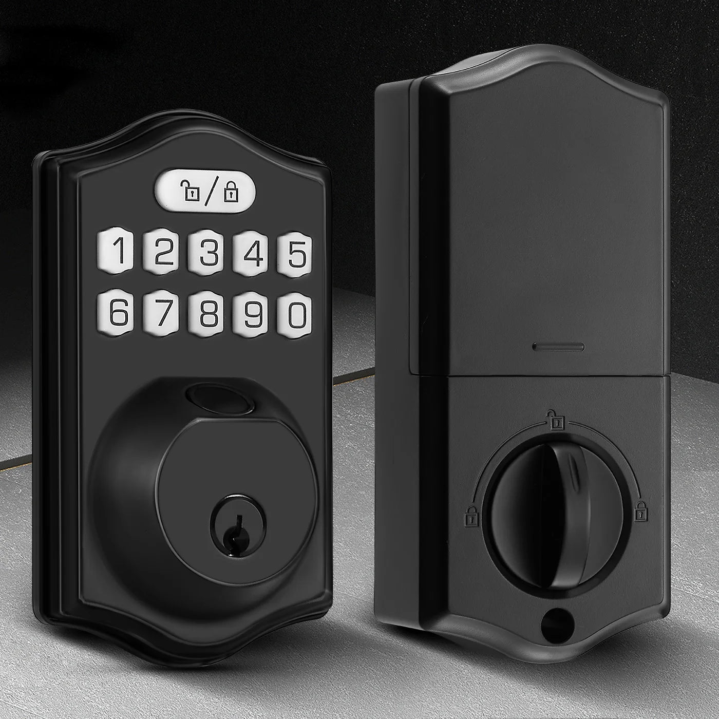 Fingerprint Door Lock Smart Deadbolt Lock Keyless Entry Door Lock Electronic Keypad Lock Easy to Install Ideal for Entry