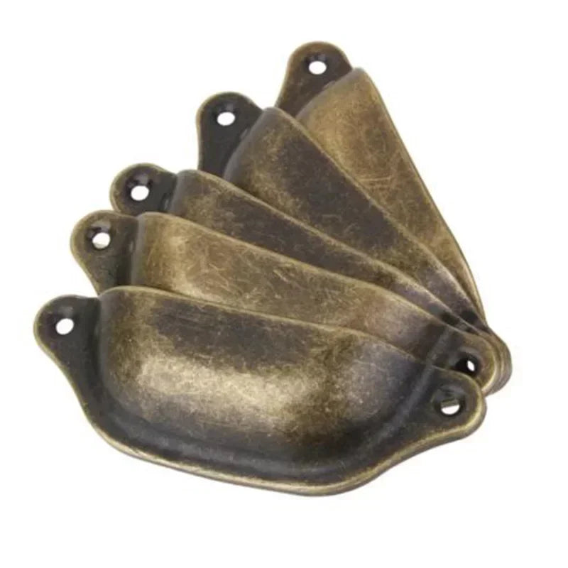 10Pcs Retro Antique Iron Industrial Chic Cupboard Handles Drawer Pull Cabinet Cupboard Knobs Furniture Hardware Handle