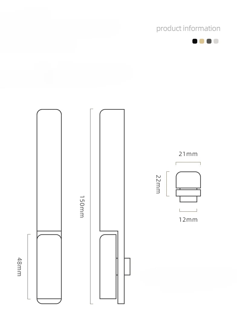 New Family Safety Sliding Door Lock Modern Simple Solid Wood Door Lock Hook Lock Toilet Black Sliding Door Lock Furniture Lock