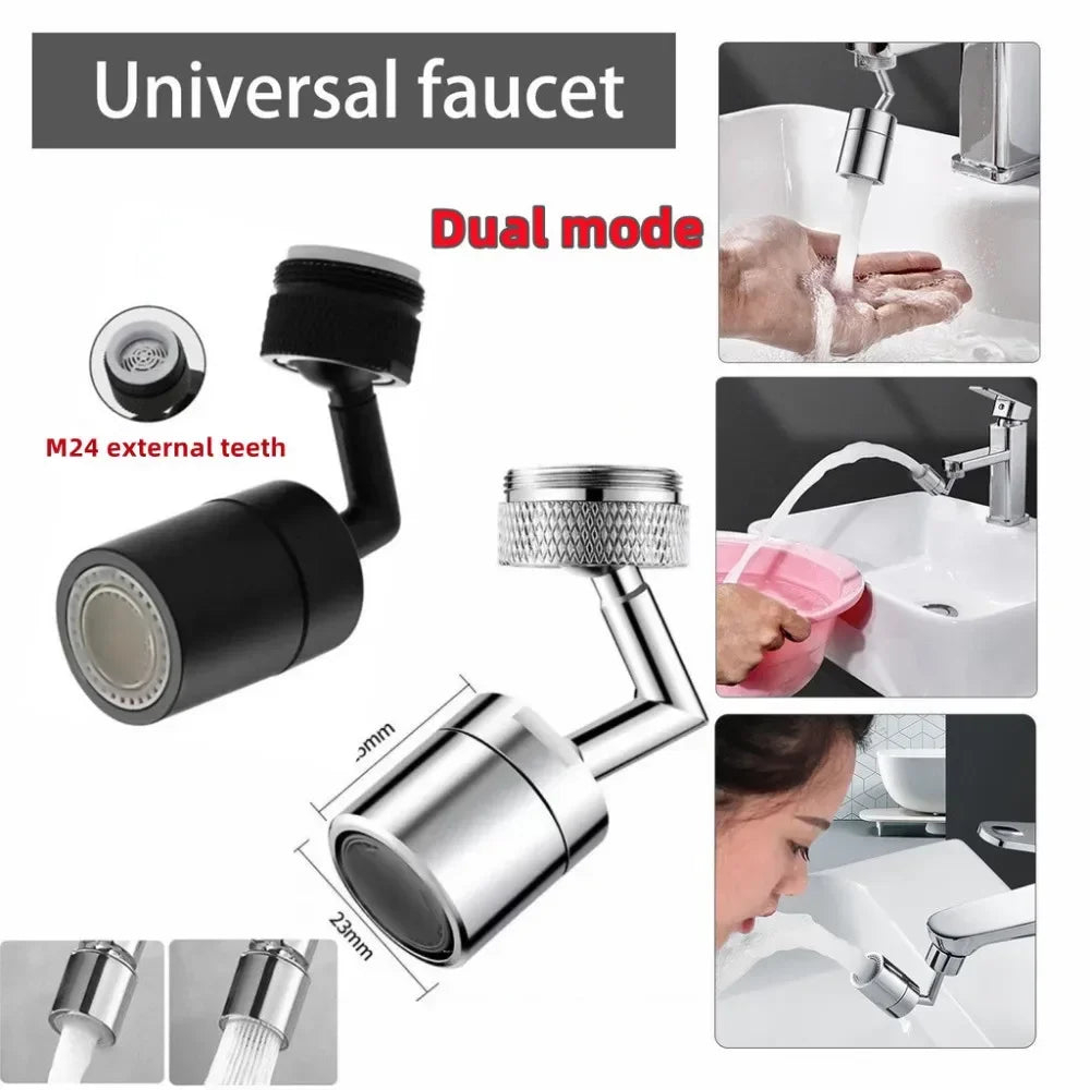 720°Rotation Faucet extender Universal Splash-proof Saving Faucet Sprayer Head Bathroom kitchen Extender Adapter