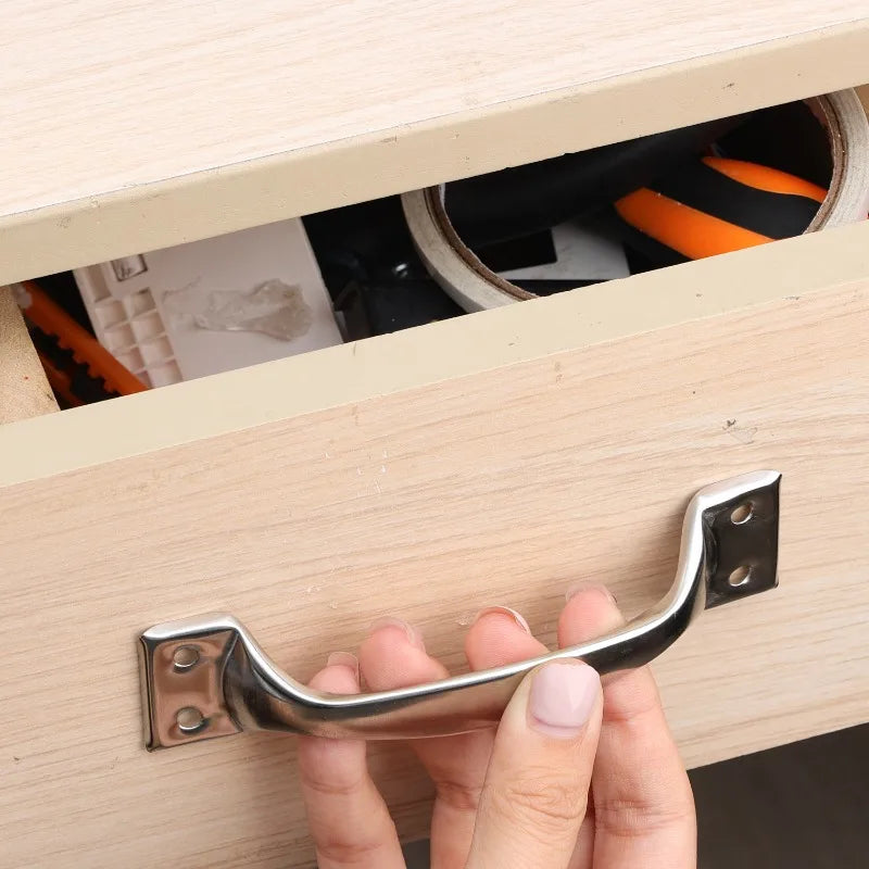 5/6 Inch Stainless Steel Cabinet Handles Drawer Pulls Kitchen Door Knobs Bathroom Wardrobe Pulls Furniture Door Handles Hardware