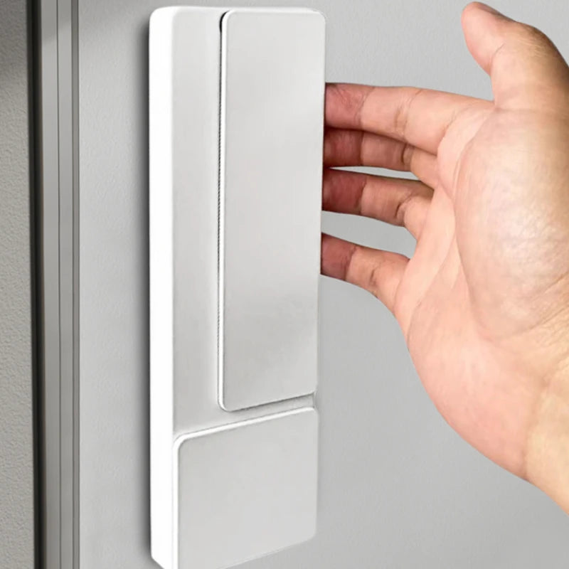 Advanced Security Lock, Invisible Lock, Indoor Bedroom, Bathroom Door Lock, Ultra-thin Silent Magnetic Suction, No Handle Lock