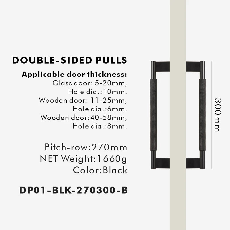 Nurlin Solid Brass Door Double Single Sided Cross Knurled Kitchen Refrigerator Appliance Closet Pull Bar Wood Gate Glass Door