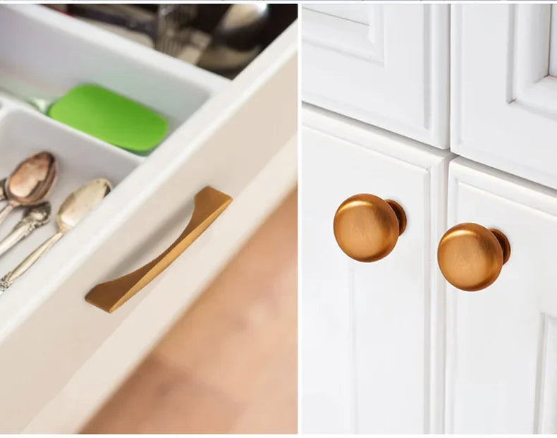 Premium Antique Brass Cabinet Handles | From $6.98
