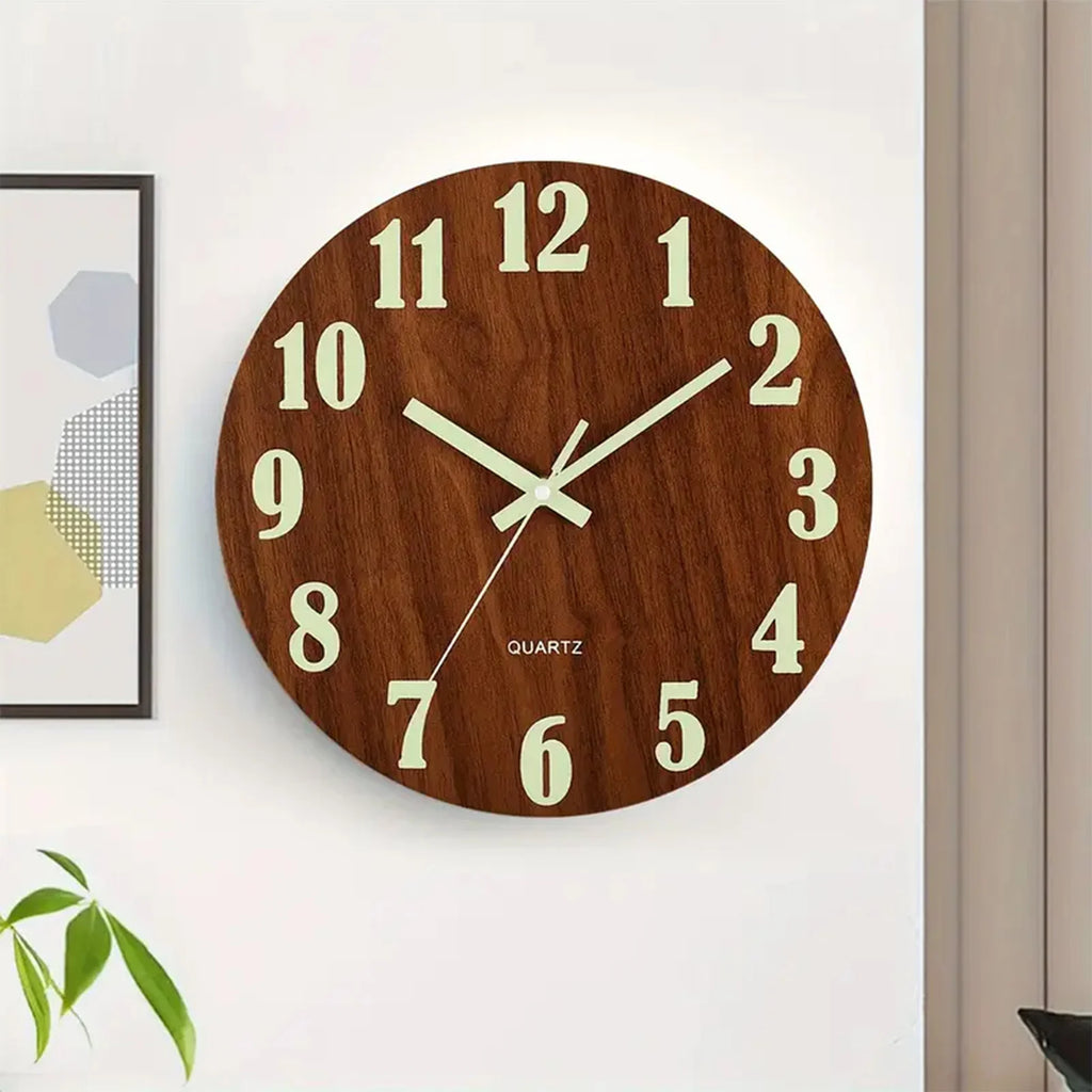 Buy Silent Luminous Wall Clock for Home - Only $35!