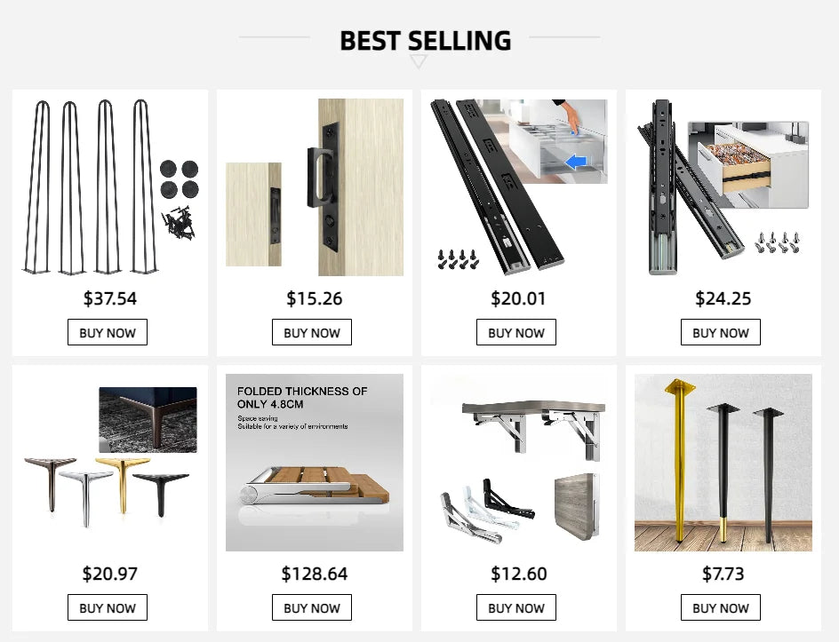 Buy Heavy Duty Drawer Slides | Save 20% on Premium 51mm Rails