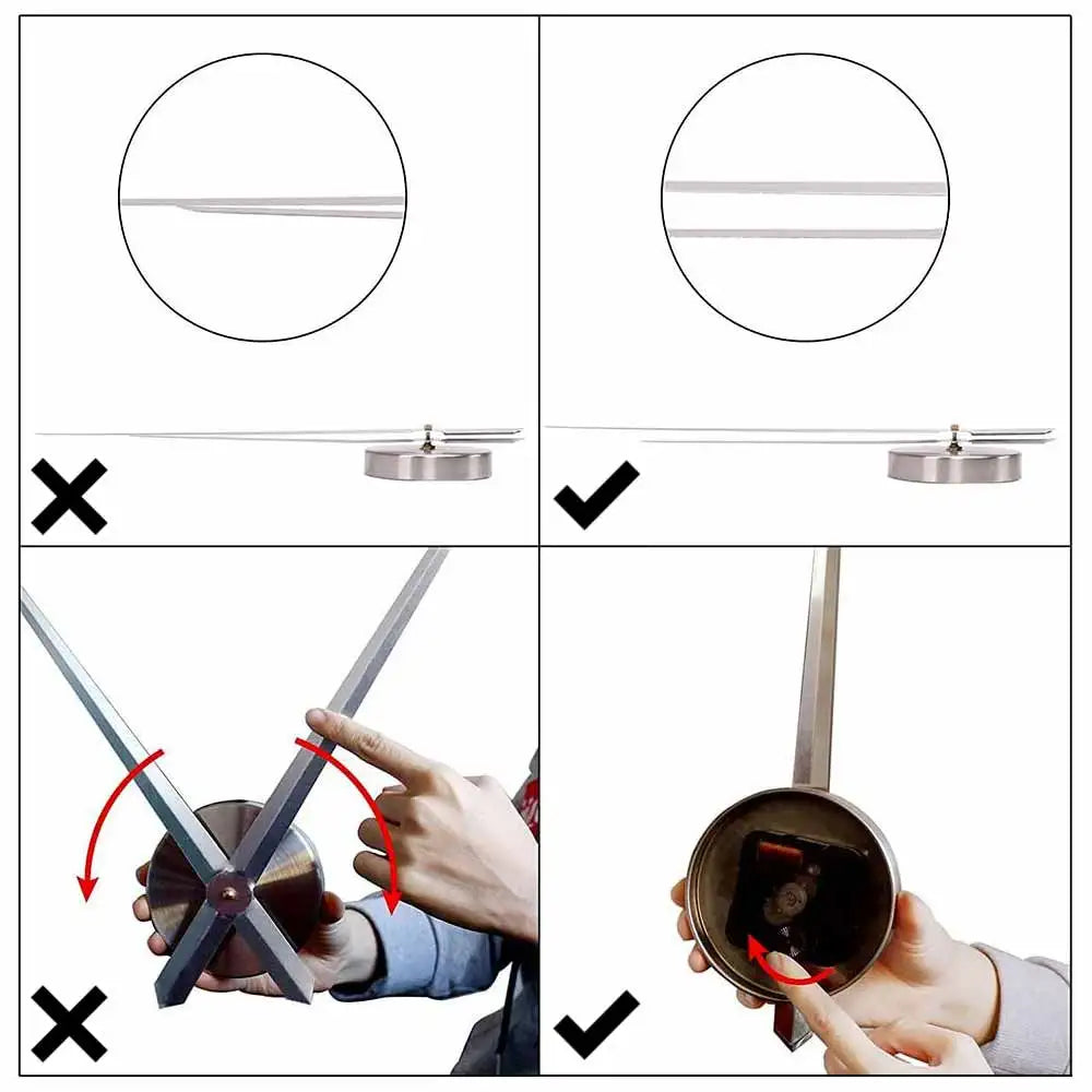 MCDFL 3D Large Wall Clock Self Adhesive Acrylic Mirror Stickers Giant Watches Timepiece Decoration Living Room for Home Interior