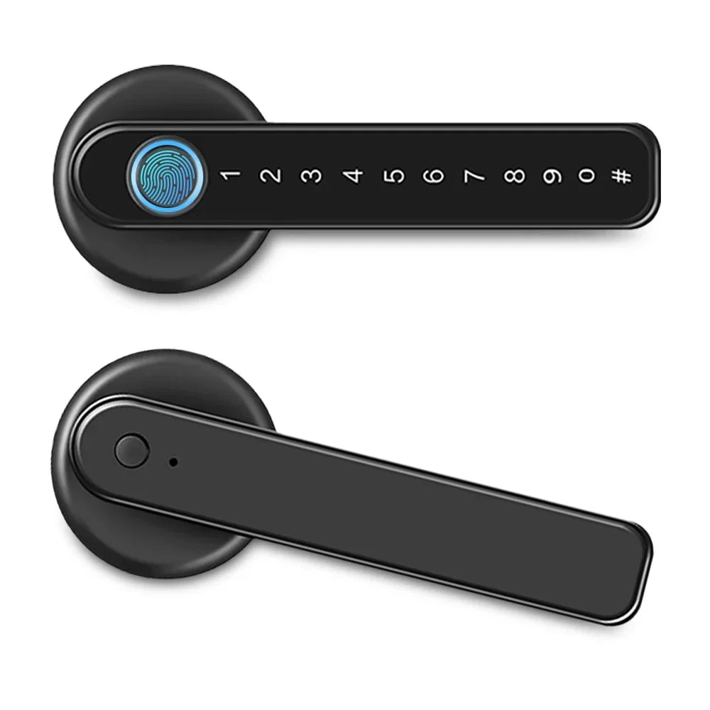 Aoresac Fingerprint Door Lock/Smart Door knob/Biometric Door Lock passcode keypad keyless/APP Remote Control/Entry Door Handlel