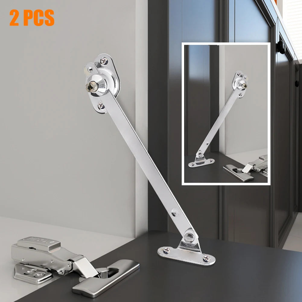 Aa2PCS 6/8/10/12 Inch Cabinet HingeDownDrop Lid Support Cupboard Furniture Doors Close Lift Up Flap Stay Hinge Sliding Rail