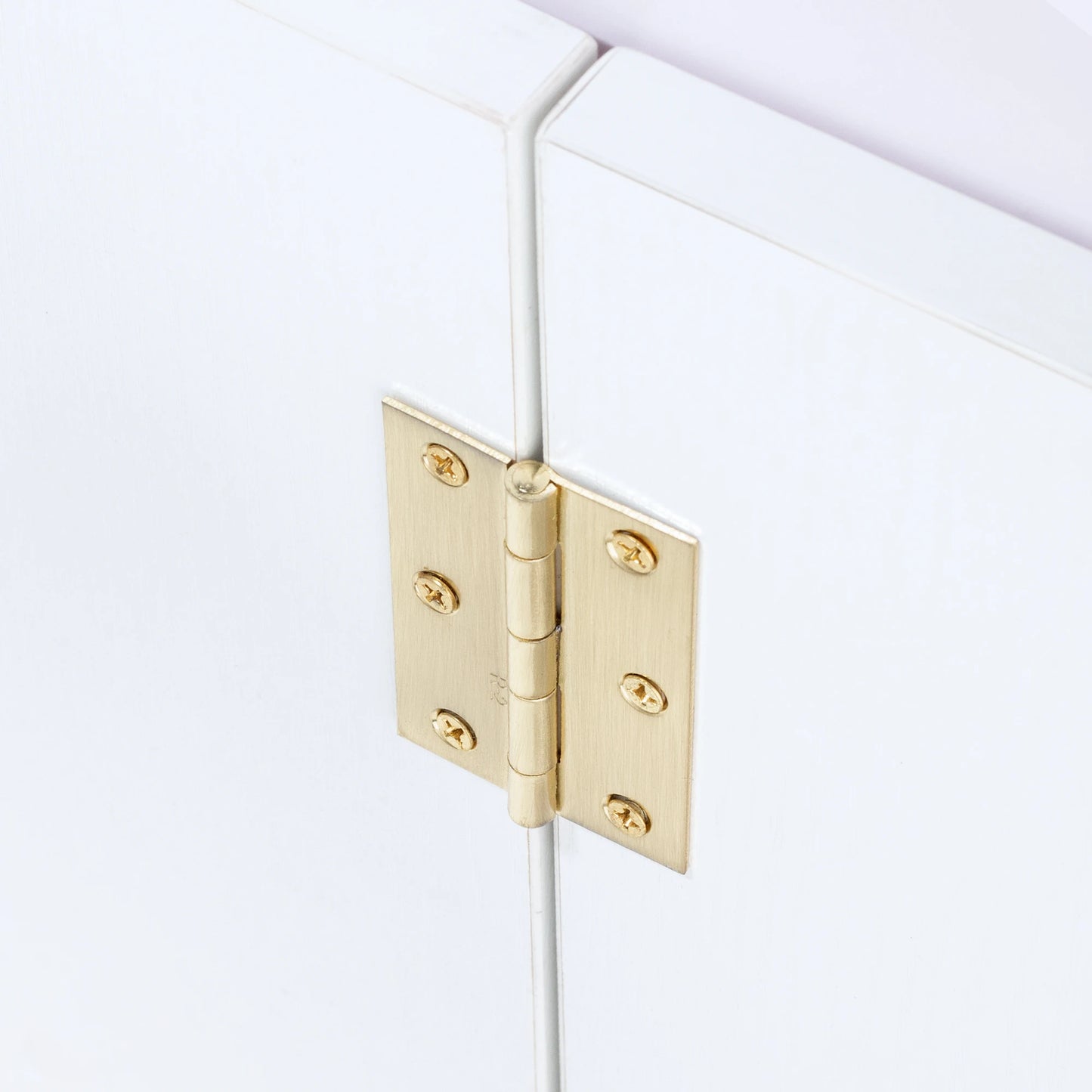 2pcs Stainless Steel Hinge 270 Degree Folding Black Small Hinges Cabinet Door Hinges for Kitchen Cupboard Wooden Box Furniture