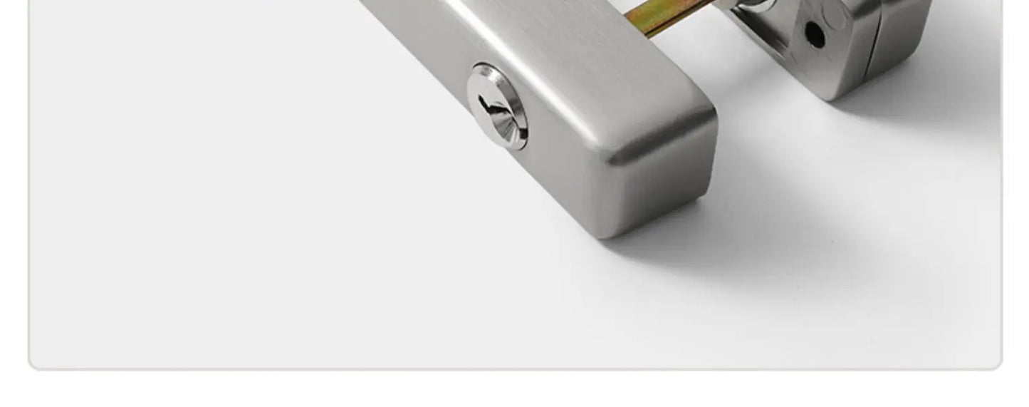 New Family Safety Sliding Door Lock Modern Simple Solid Wood Door Lock Hook Lock Toilet Black Sliding Door Lock Furniture Lock