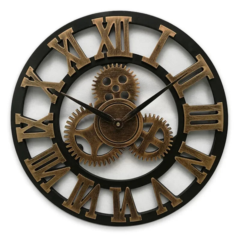 Buy Retro Industrial Wall Clock | Premium Decor $62.8
