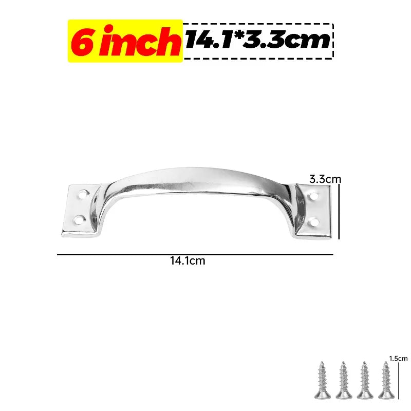 5/6 Inch Stainless Steel Cabinet Handles Drawer Pulls Kitchen Door Knobs Bathroom Wardrobe Pulls Furniture Door Handles Hardware