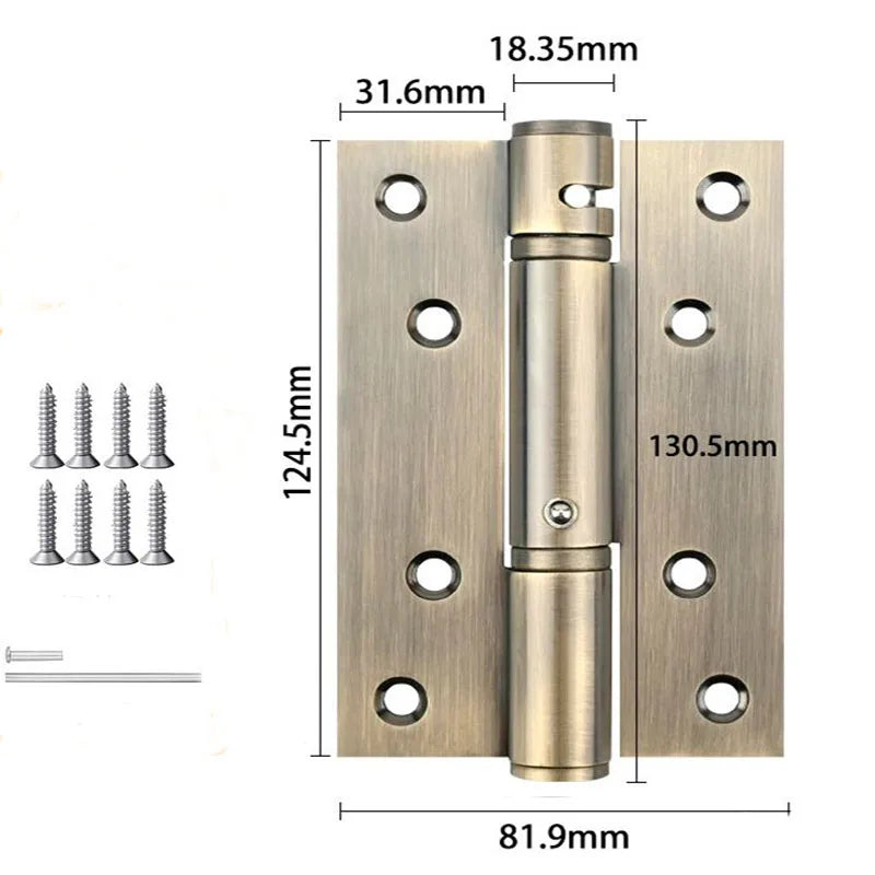 Stainless Steel Door Hinges Connector Furniture Drawer Cabinet Fitting Hinge Wooden Box Doors Flat Hinge Hardware Accessories