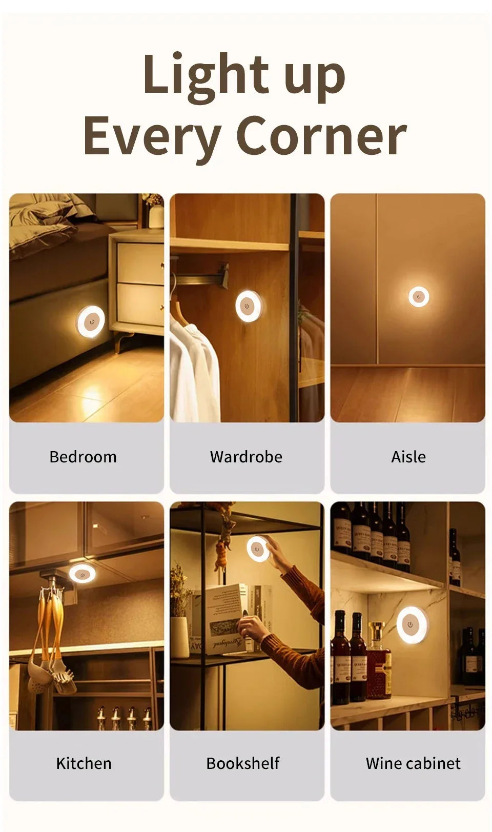 Buy LED Wall Lamp for $10 - Best for Bedrooms & Reading