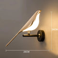 Buy Nordic Golden Bird LED Wall Lamp | Save 20% Now